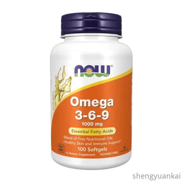 Омега 3-6-9 NOW Omega 3 6 9 1000 мг, 100 гелевых капсул