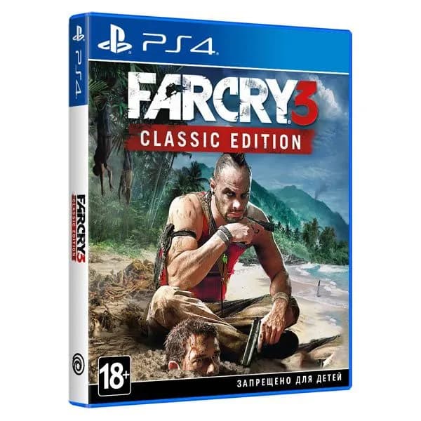 Видеоигра Far Cry 3 Classic Edition PS4/PS5 Издание на диске, русская версия.