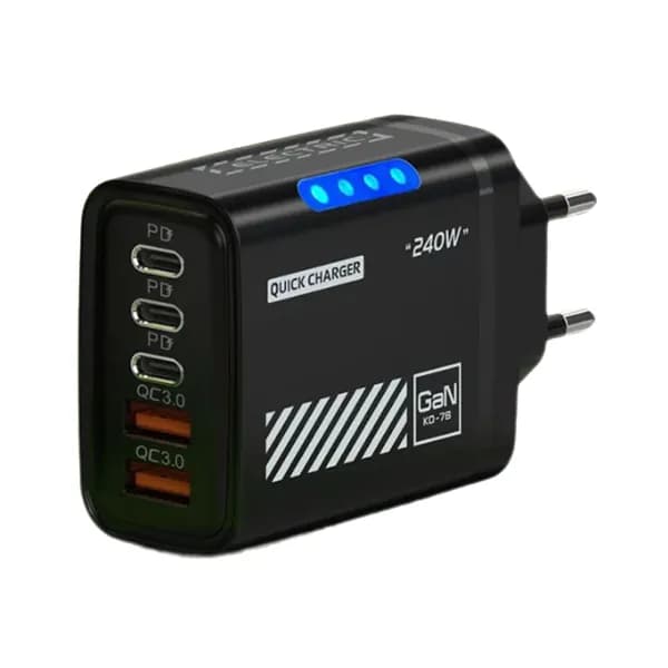 Многофункциональные USB-C-зарядные устройства емкостью до 240 Вт для дома