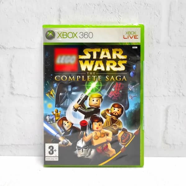 LEGO Star Wars The Complete Saga Английский язык Видеоигра на диске Xbox 360. Товар уцененный