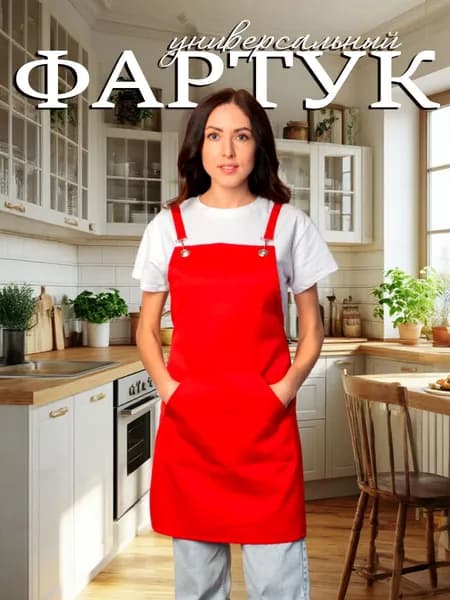 Фартук рабочий кухонный