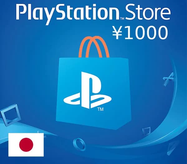 Карта оплаты пополнение Playstation Store 1000 JP цифровой ключ Цифровая версия