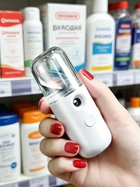 BESTSKY Мини отпариватель для путешествий, беспроводной, USB зарядка, 30 мл резервуар, быстрое нагревание, 1 час работы.