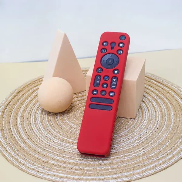 Силиконовый чехол для пульта Sony RMF-TX800U/TX900U с ремешком и противоскользящим рельефом