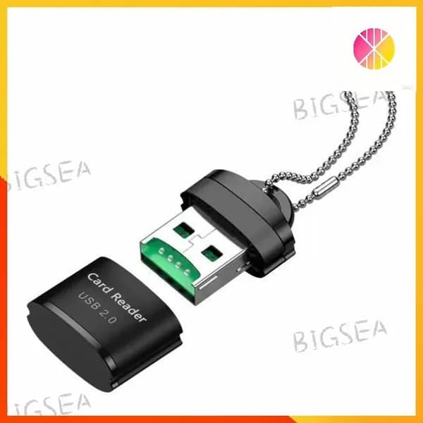 Высокоскоростной мини-картридер USB 2,0, картридер TF для Micro SD, адаптер карты памяти для настольного компьютера