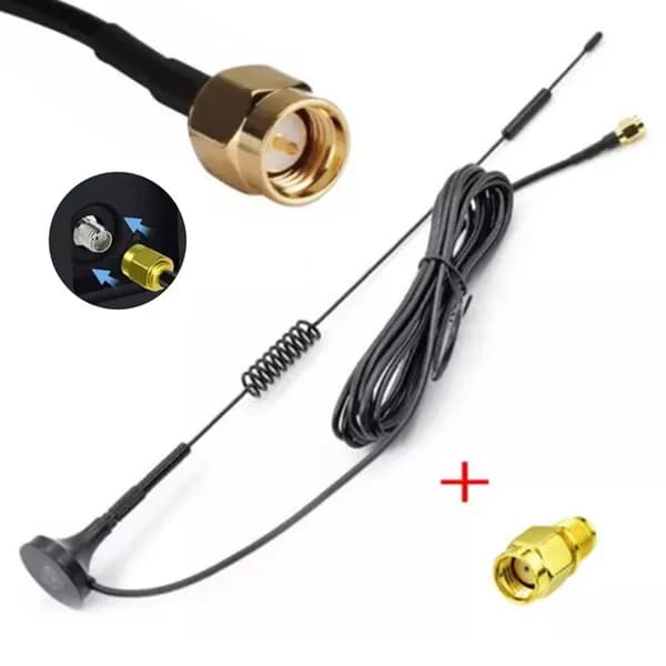 для SMA/RP-для SMA Штекерная Антенна 868 МГц 5.8dBi Гелиевая Антенна Для LoRa Miner 915 МГц