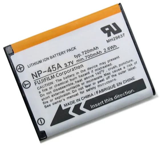 Аккумуляторная батарея MyPads 740mAh NP-45/NP-45A на Fujifilm FinePix Z70/Z700EXR/J100/J110w/J12/J120/J150w/J20/J25/J250
