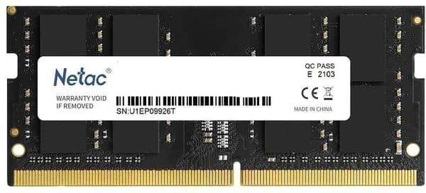 Netac Оперативная память DDR4, 3200 МГц, 1 x 8 ГБ (NTBSD4N32SP-08)