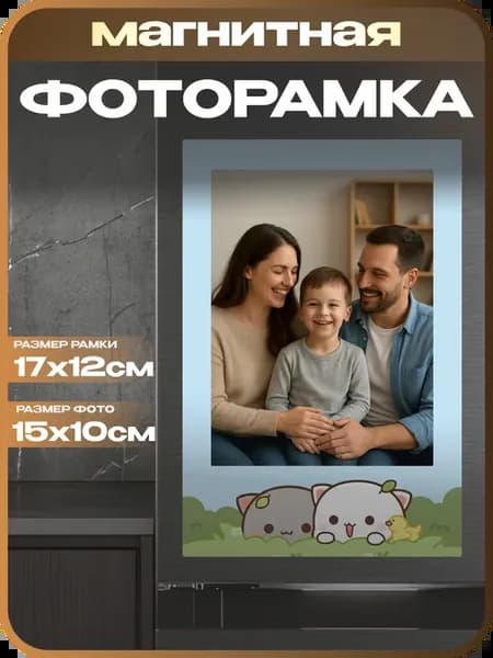 Фоторамка магнитная Пич и Гома