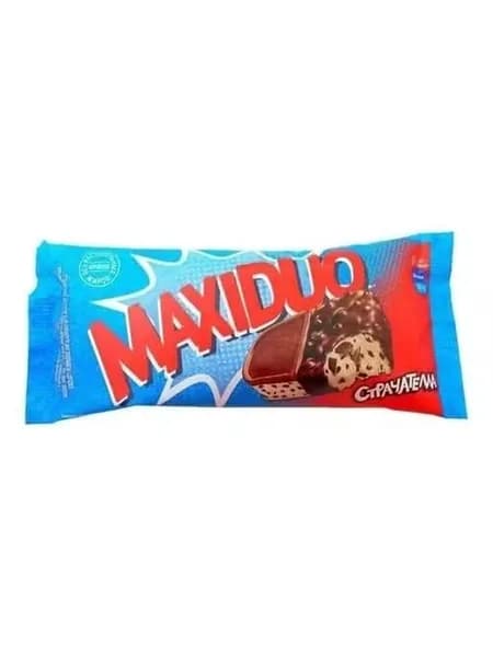 Мороженое Maxiduo страчателла сэндвич БЗМЖ 92 г