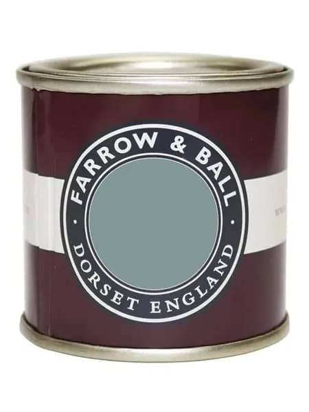 Краска для мебели и декора ультраматовая, меловая краска Farrow & Ball Estate Emulsion цвет 85 Oval Room Blue, 100 мл
