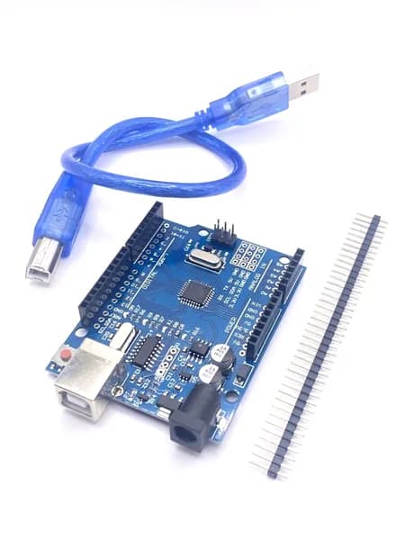 Arduino совместимый контроллер Uno R3 на ATmega328P с кабелем подключения