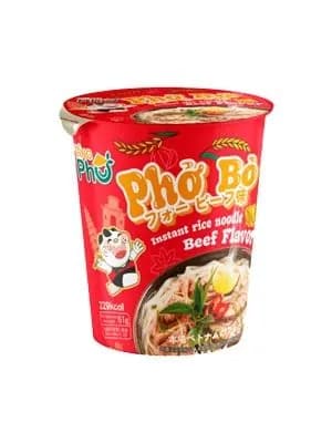 KING PHO Лапша рисовая быстрого приготовления, говядина, 61 г.