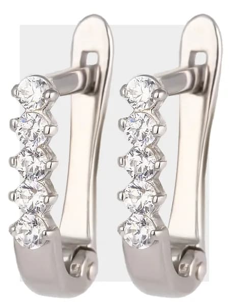 Серьги женские серебро 925