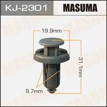 Клипса honda lagreat/s-mx/stepwgn 96-01 kj2301 masuma
