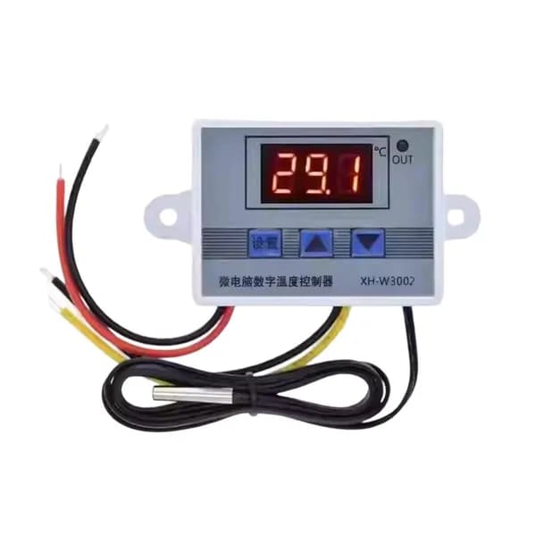 X1XH-W3002 Цифровой LED Терморегулятор С Максимальным Током 10A И Водонепроницаемым Датчиком Температуры