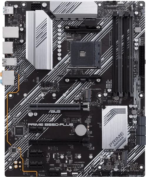 Материнская плата ASUS PRIME B550-PLUS, SocketAM4, AMD B550, ATX, Ret