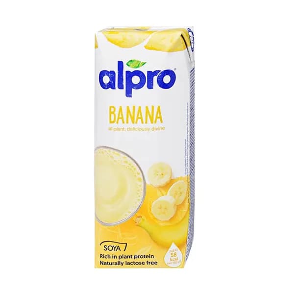 Напиток соевый Банан , Alpro, 250 мл, Бельгия