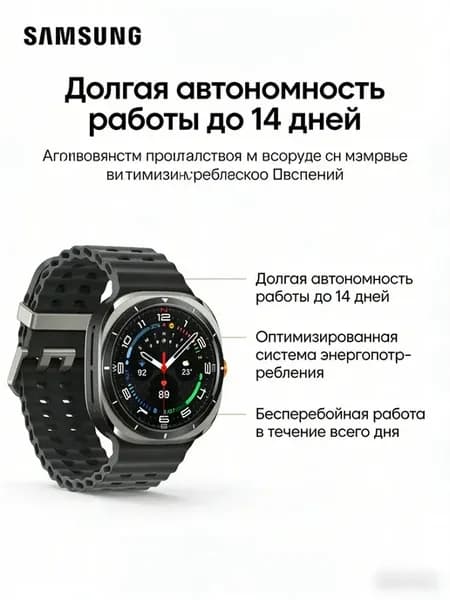 Умные уведомления на Galaxy Watch Ultra