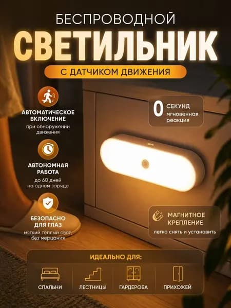 Настенный светильник, 3 Вт
