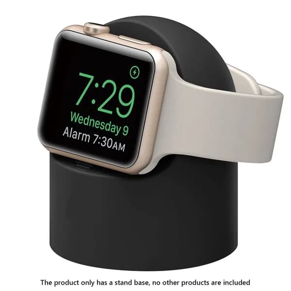 Силиконовая подставка для зарядки Apple Watch Ultra 49 мм и всех серий с укладкой кабеля