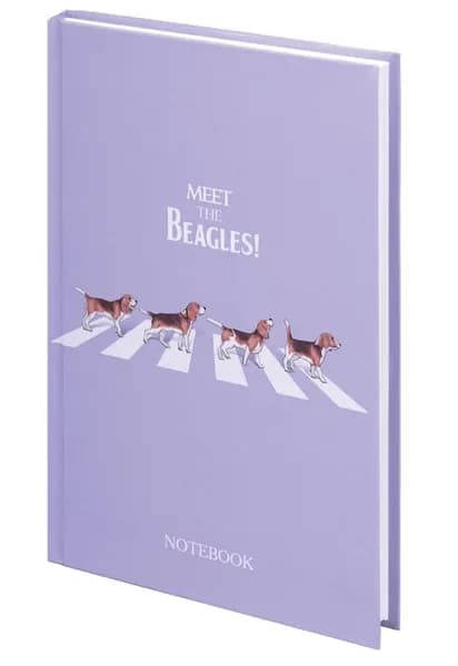 Блокнот STAFF "Beagles" А5 переплет 80 л.
