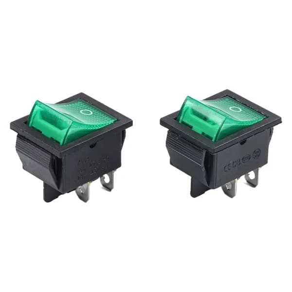 2шт 4-Контактный Кулисный Переключатель KCD4 16A 250V/20A 125V Для Пылесоса Numatic