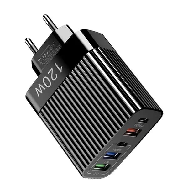 Адаптер с быстрым портом USB C мощностью 120 Вт для смартфонов планшетных компьютеров и ноутбуков с доставкой