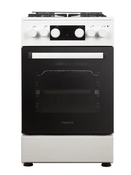 Газовая плита с электрической духовкой 50см комбинированная MANYA MC5033W