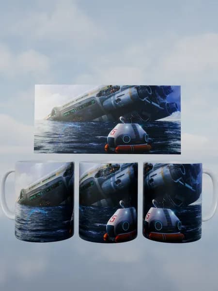Кружка Subnautica Сабнатика