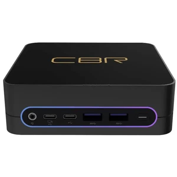 CBR Мини-ПК MiniPC-DT001 (Intel Core i3-1215U, RAM 8 ГБ, SSD 256 ГБ, Intel UHD Graphics, Windows), CBR-MPC-I3G128G256G-WP, черный