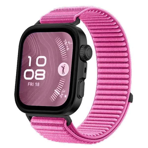 Нейлоновый ремешок, мягкий и удобный, подходит для Huawei Watch Fit3/Fit4/Fit4 Pro. Плетение с горным узором, легкий и удобный в носке. Спортивный ремешок.