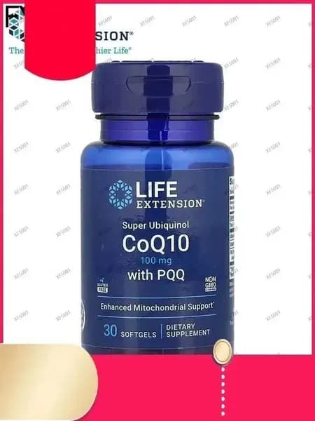Life Extension Super Ubiquinol CoQ10 with PQQ, содержит PQQ, пантенол, коэнзим Q10, 100 мг, 30 мягких капсул-zhangshiliang