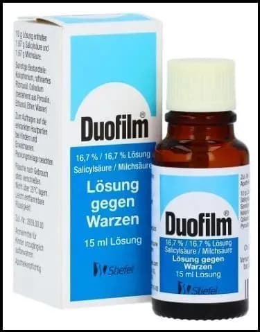 Duofilm Бережное и эффективное средство от бородавок, 15мл, Германия-