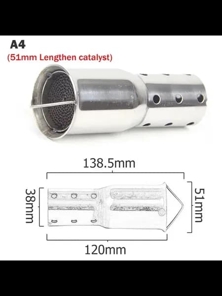 Мотоциклетный глушитель A4 51mm Cata