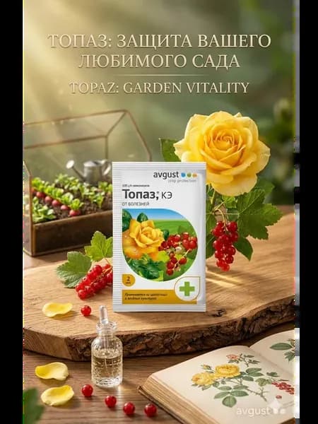 препарат для защиты растений Фунгицид Топаз (удобрение)