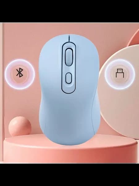 Беспроводная мышь Bluetooth БЕЛЫЙ
