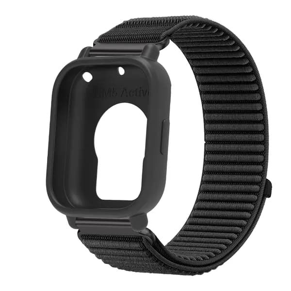 Нейлоновый ремешок с силиконовым чехлом, совместимый с Redmi Watch 5 Lite. Имеет тканый дизайн с эластичностью для мягкой и удобной посадки.