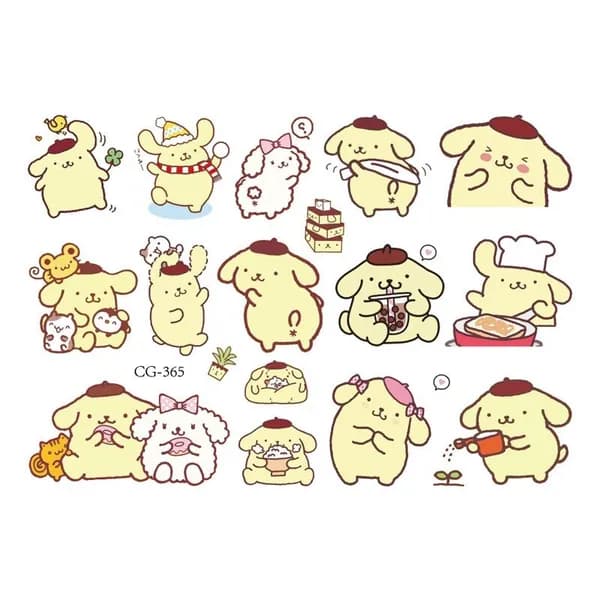 Тату-наклейки Hello Kitty Kuromi Cinnamoroll, набор для детей, праздник, подарок