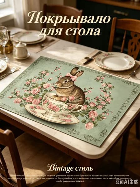 Салфетка сервировочная Лён 30x45см, 1шт.