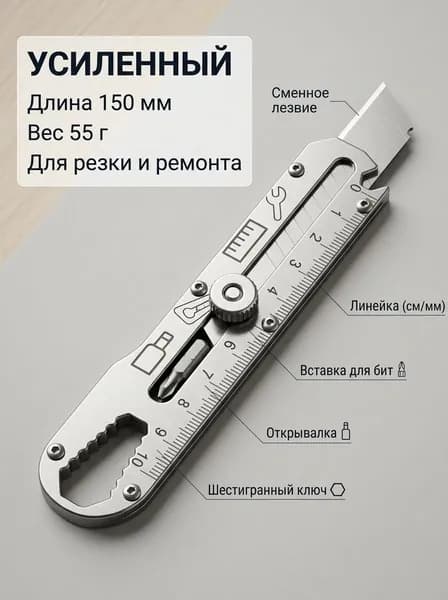 Нож канцелярский строительный