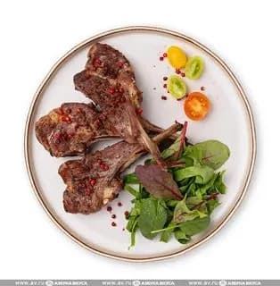 Корейка ягнёнка в маринаде охлаждённая, Азбука вкуса 800 г