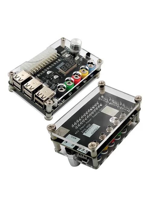 Плата расширения ATX 24Pin с регулятором напряжения, 6 USB 2
