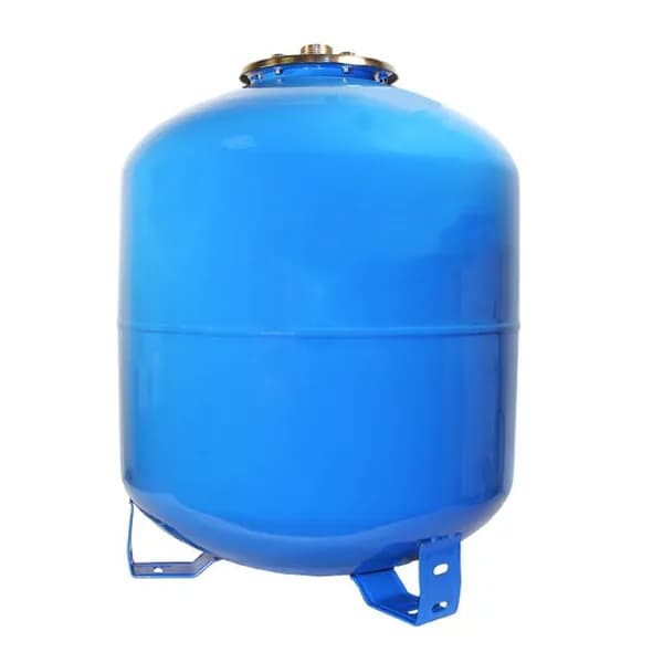 Гидроаккумулятор UNIPUMP 100 л, 1", для водоснабжения, вертик. (фланец - нерж.сталь, верхнее подкл