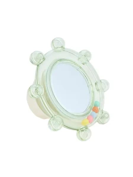 Интерактивная игрушка "Маленькая птичка", износостойкий красочный вращающийся мячик с зеркальной жердочкой для умственных упражнений попугая во время игры