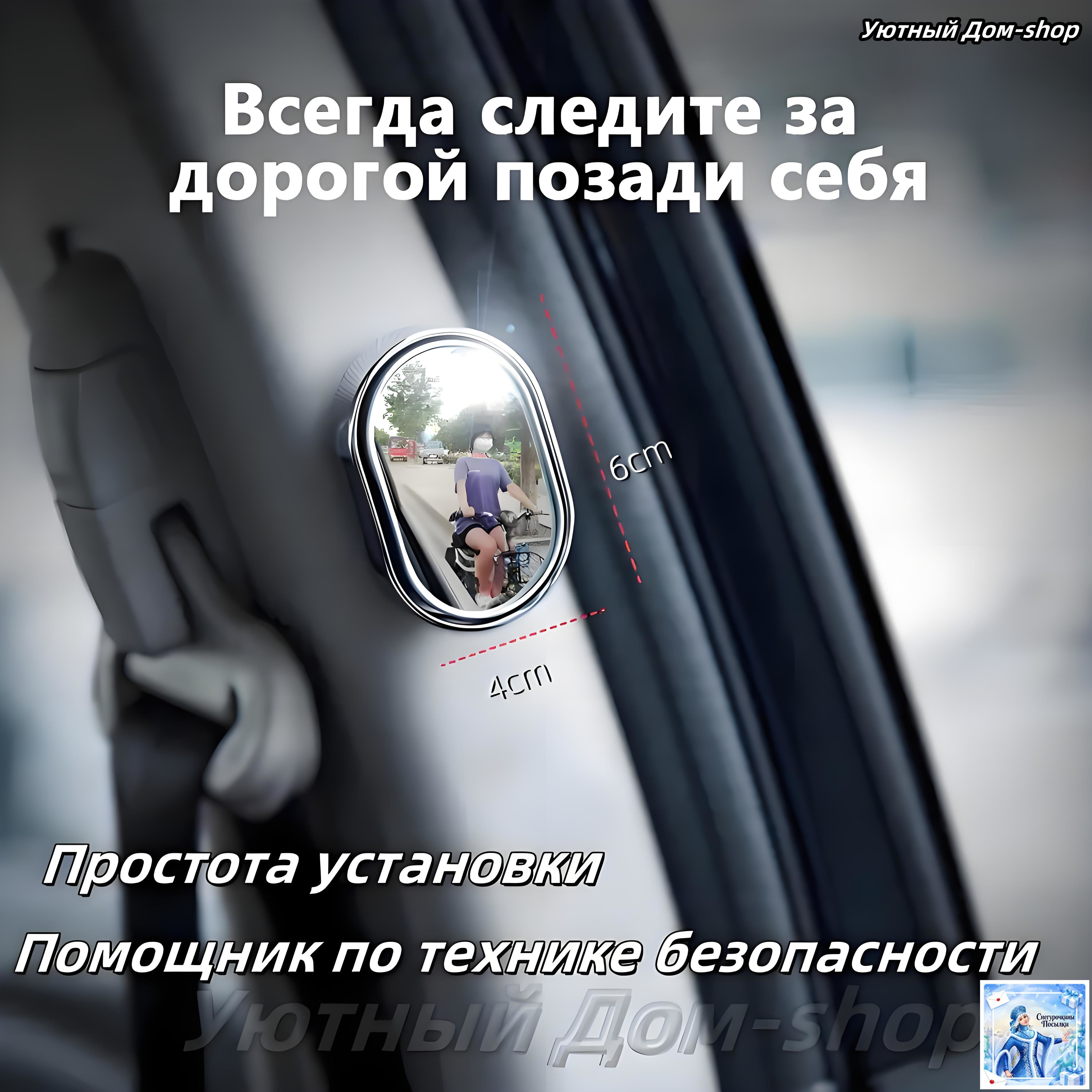 Зеркало мертвой зоны Комплект, арт. MNR-HPFZJ