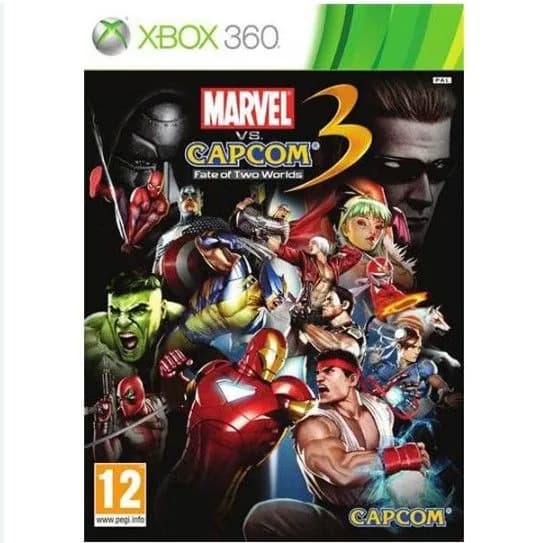 Marvel Vs Capcom 3 Fate Two Worlds Видеоигра на диске Xbox 360. Товар уцененный