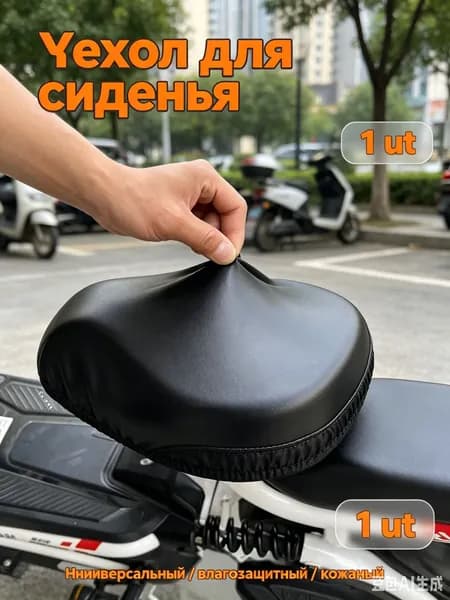 Чехол для сиденья электросамоката кожаный влагозащитный, 1 шт