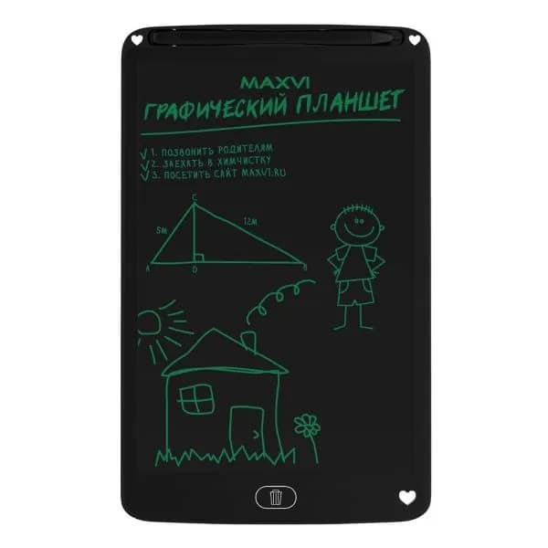 Графический планшет Maxvi MGT-02 black