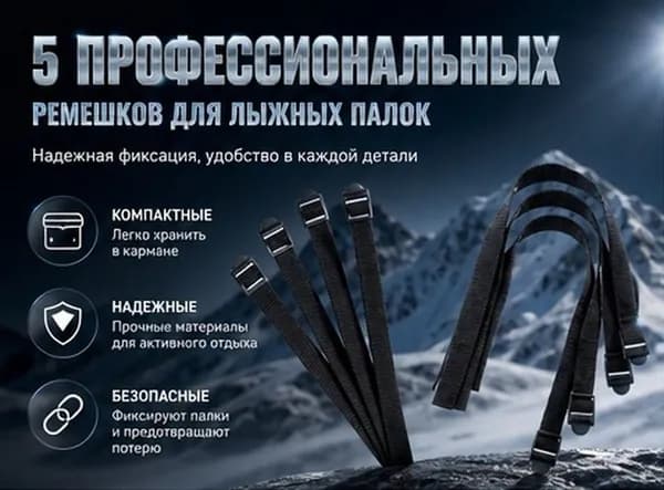 Аксессуары для треккинговых, скандинавских палок